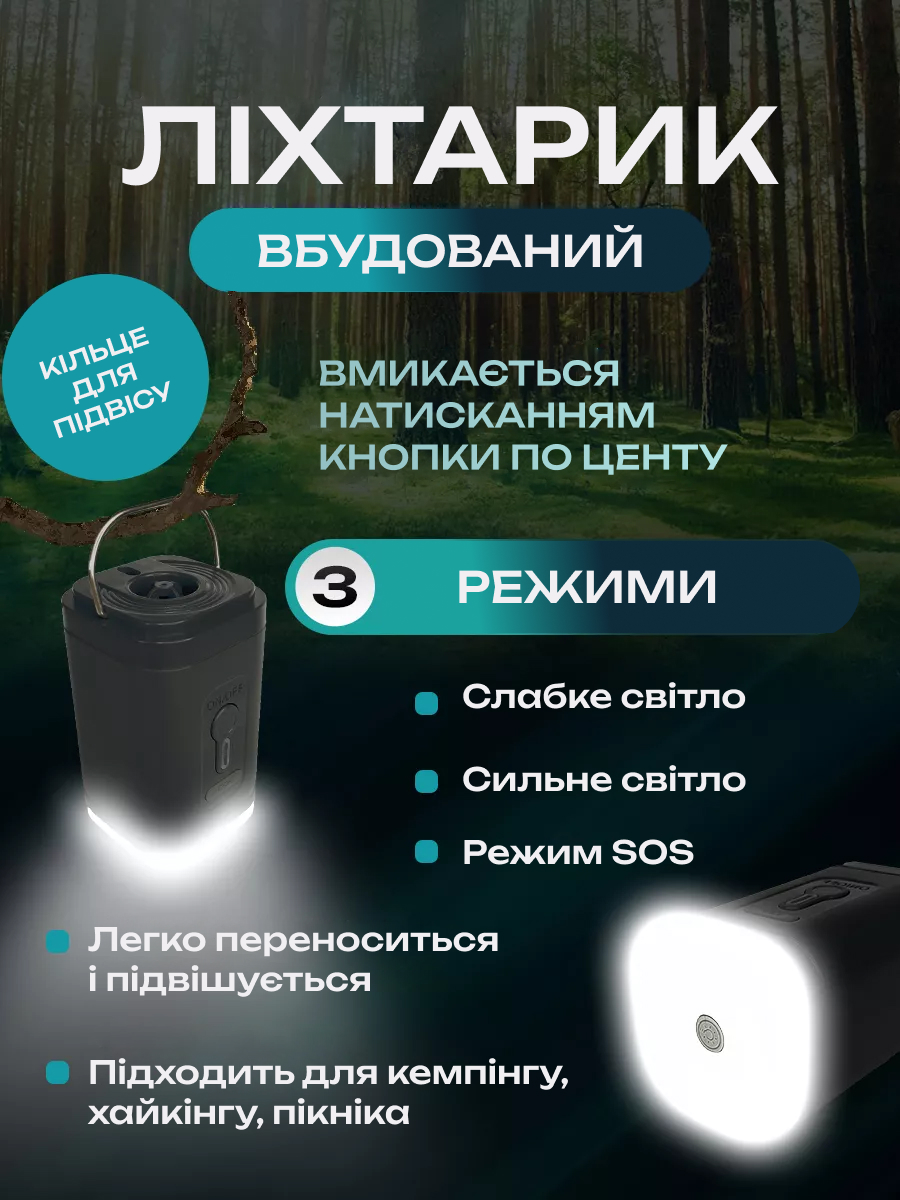 Бездротовий міні насос 4 в 1
